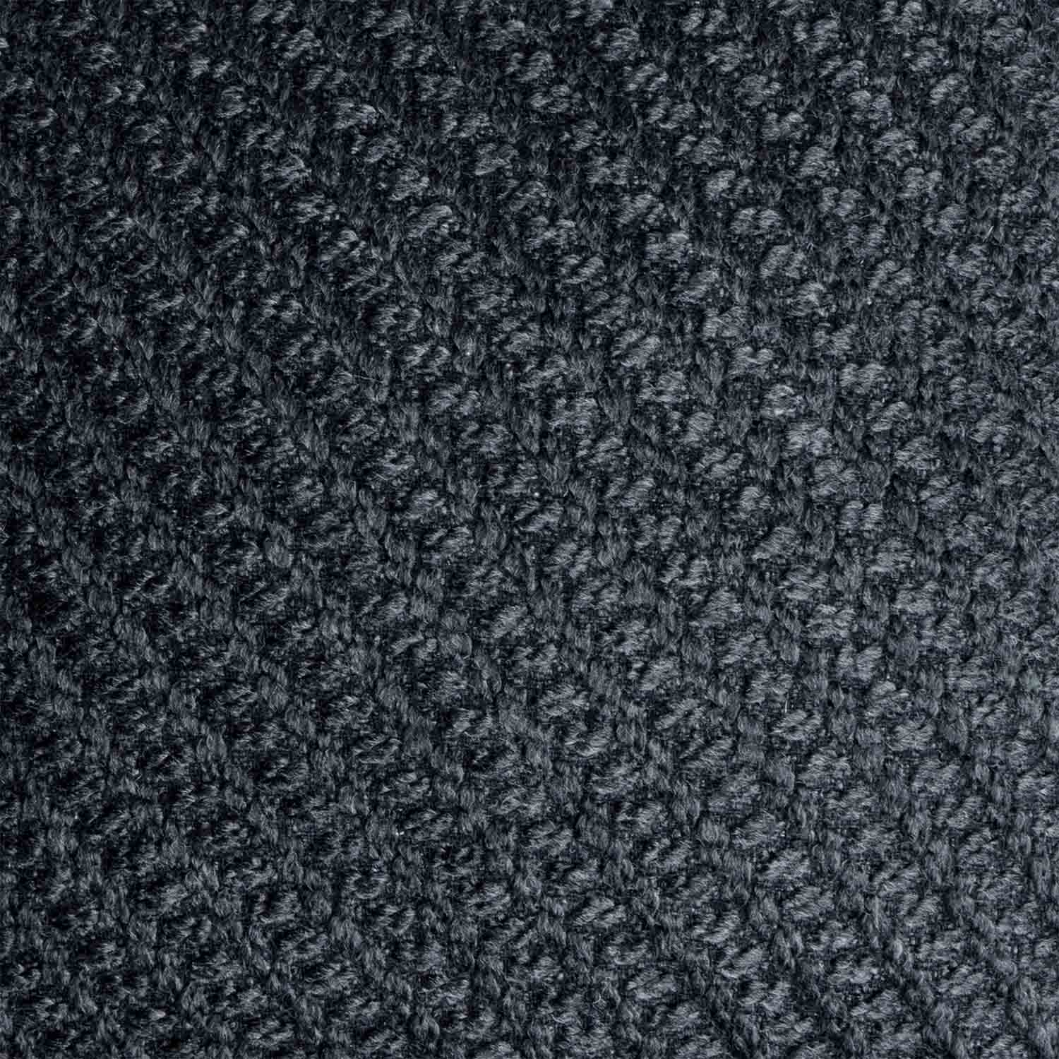Tejido con Nudos Rico en Textura 30x45 cm. Black Velvet Studio Funda cojín Knot 80% Lana y 20% poliéster Color Gris Oscuro